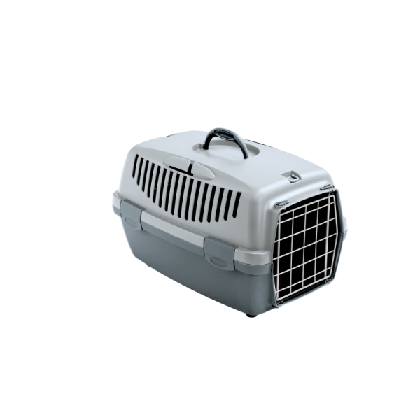Stefanplast Gulliver 1 Metal Kapılı Wojer Kedi Köpek Taşıma Çantası Mavi 48x32x31cm - 1