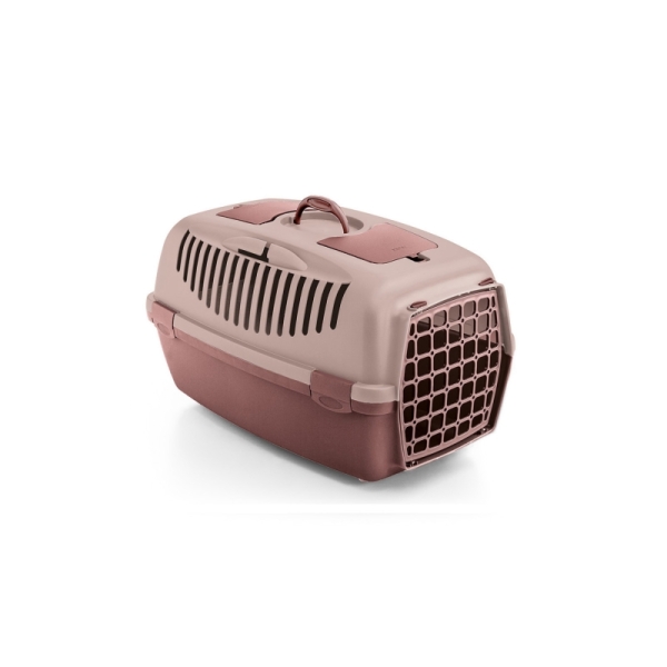 Stefanplast Gulliver 2 Wojer Kedi Köpek Taşıma Kabı Pembe 55x36x35 Cm - 1