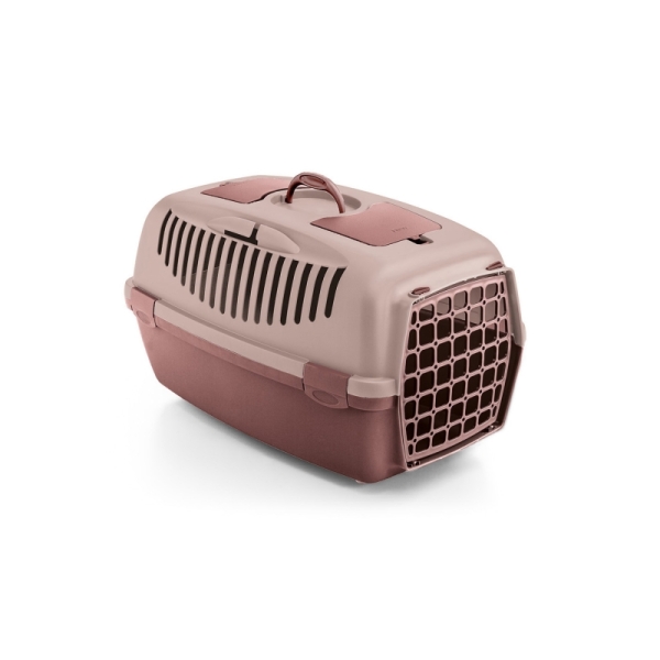 Stefanplast Gulliver 3 Wojer Kedi Köpek Taşıma Kabı Pembe 61x40x38cm - 1