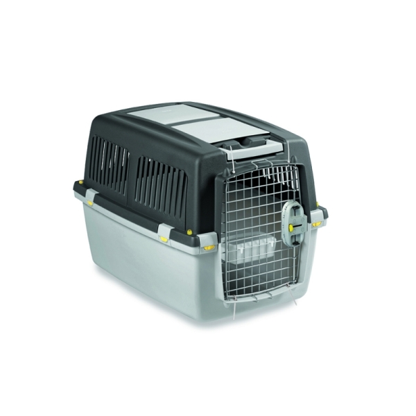 Stefanplast Gulliver 4 Wojer Kedi Köpek Taşıma Kabı Siyah/gri 71x51x50cm - 1