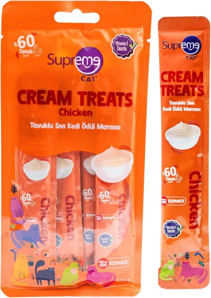Supreme Cat Tavuklu Sıvı Kedi Ödül Maması - Supreme