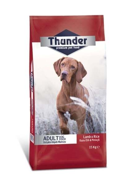 Thunder Kuzu Etli Köpek Maması 15kg - Reflex