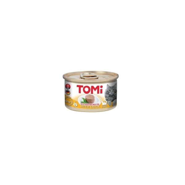 Tomi Kedi Ördekli Yaş Mama 85g - Tomi 