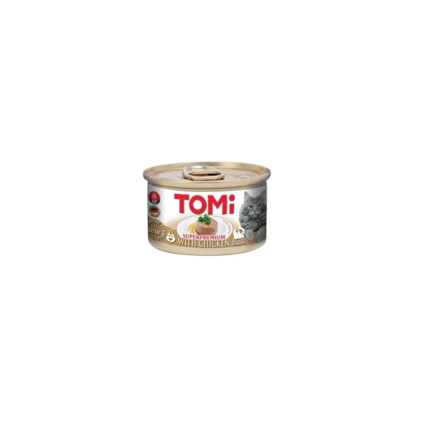 Tomi Kedi Tavuklu Yaş Mama 85g - Tomi 