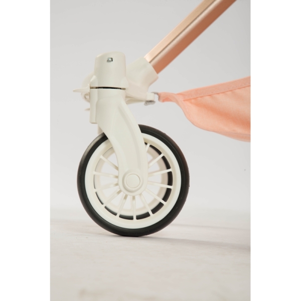 Tommy Evcil Hayvan Arabası Gold Pembe 83*48.5* 110cm Max 10kg - 2