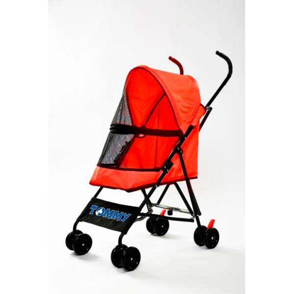Tommy Evcil Hayvan Arabası Kırmızı 76.5*44*99cm Max 15kg - Tommy