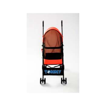 Tommy Evcil Hayvan Arabası Kırmızı 76.5*44*99cm Max 15kg - 4