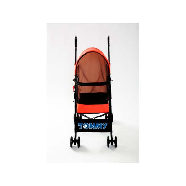 Tommy Evcil Hayvan Arabası Kırmızı 76.5*44*99cm Max 15kg - 4
