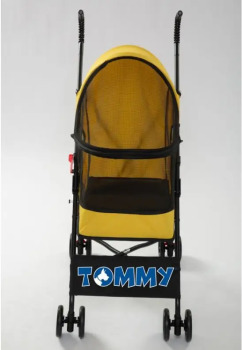 Tommy Evcil Hayvan Arabası Sarı 60x43x94cm Max 15kg - 2