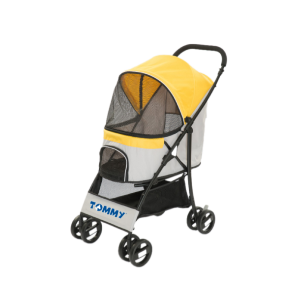 Tommy Evcil Hayvan Arabası Sarı 67*47*98cm Max 15kg - Tommy