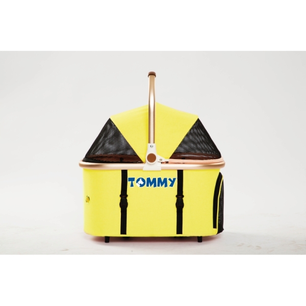 Tommy Evcil Hayvan Arabası Sarı 83*48.5*110cm Max 10kg - 2