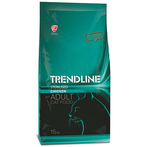 Trendline Sterilised Tavuk Etli Kısırlaştırılmış Kedi Maması 15 Kg - Trendline