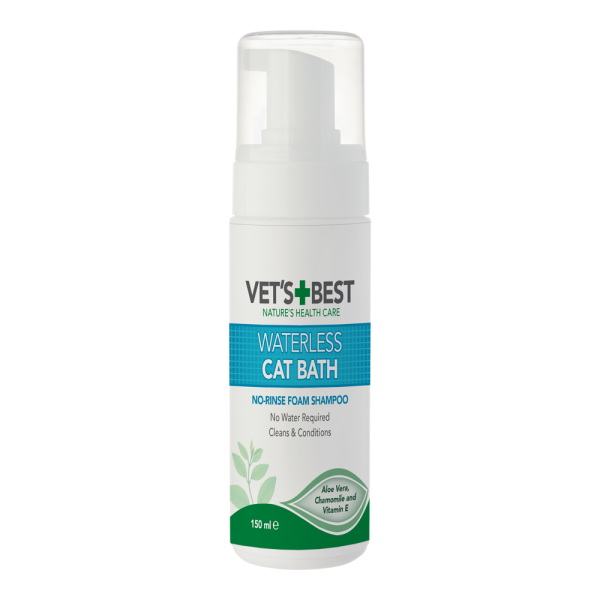 Vets Best Durulanmayan Kedi Şampuanı 150 ml - Vets Best