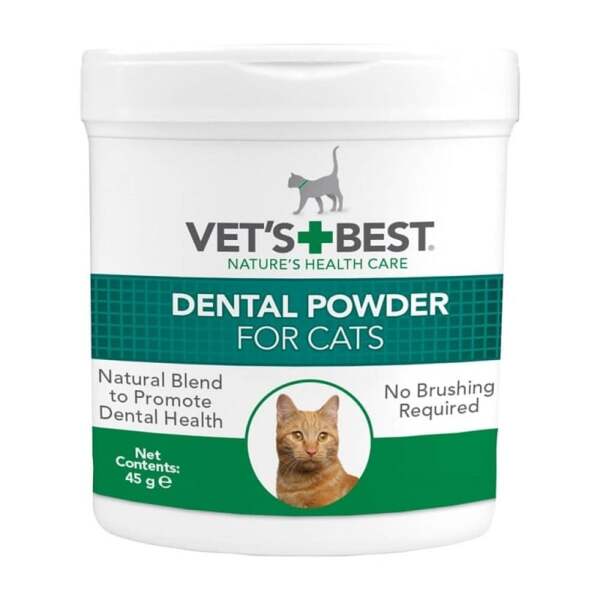 Vets Best Kediler için Ağzı Bakım Tozu 45 Gr - Vets Best