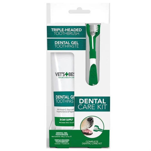 Vets Best Köpekler için Ağız ve Diş Bakım Seti 100 Gr - Vets Best