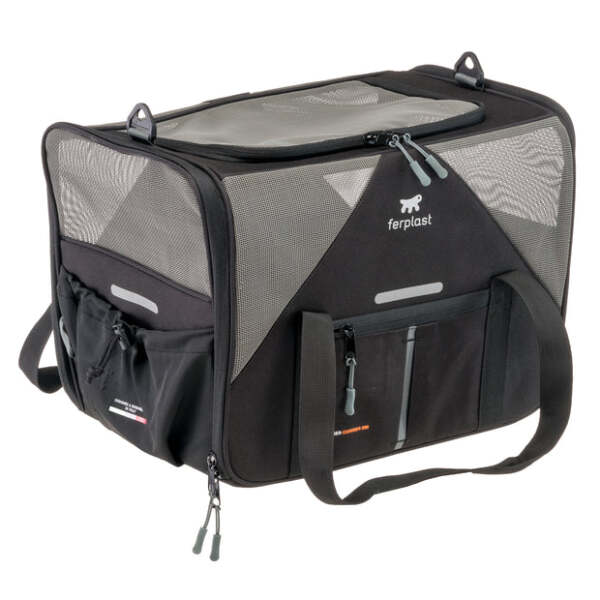 Voyager 450 Kumaş Taşıma Çantası / Siyah - Ferplast