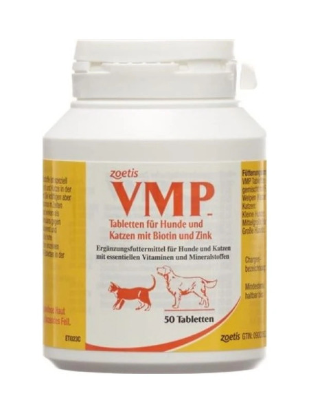 Zoetis VMP Kedi ve Köpek Vitamin Tableti 50'li - Zoetis